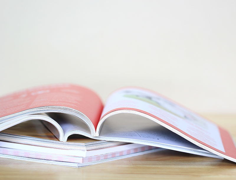 We'll polish your report with a magazine-inspired design